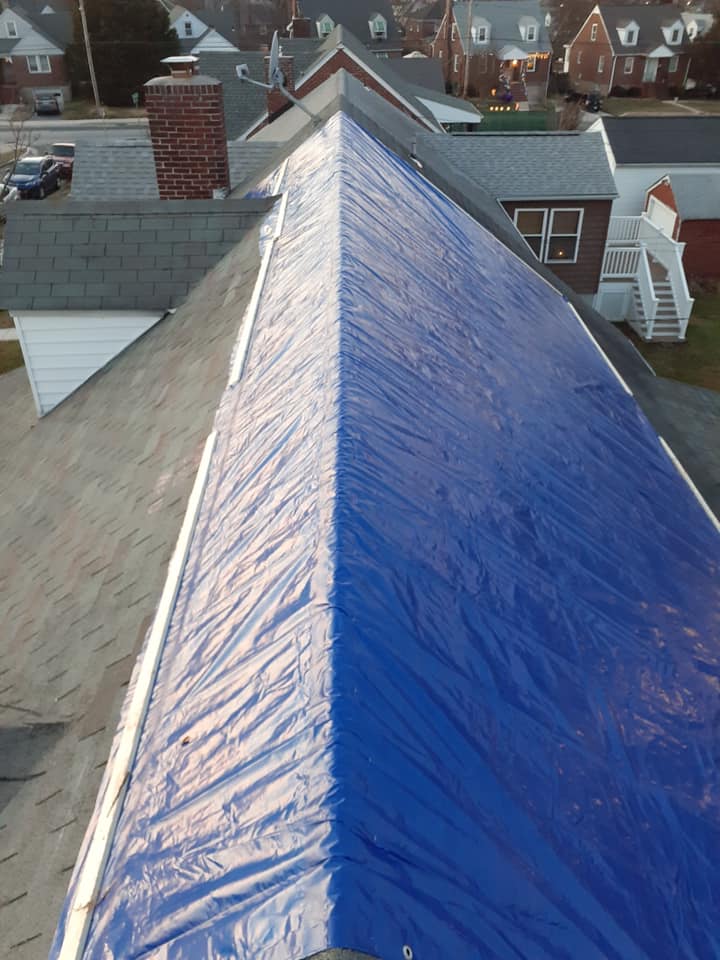 Roof replacement maryland final result