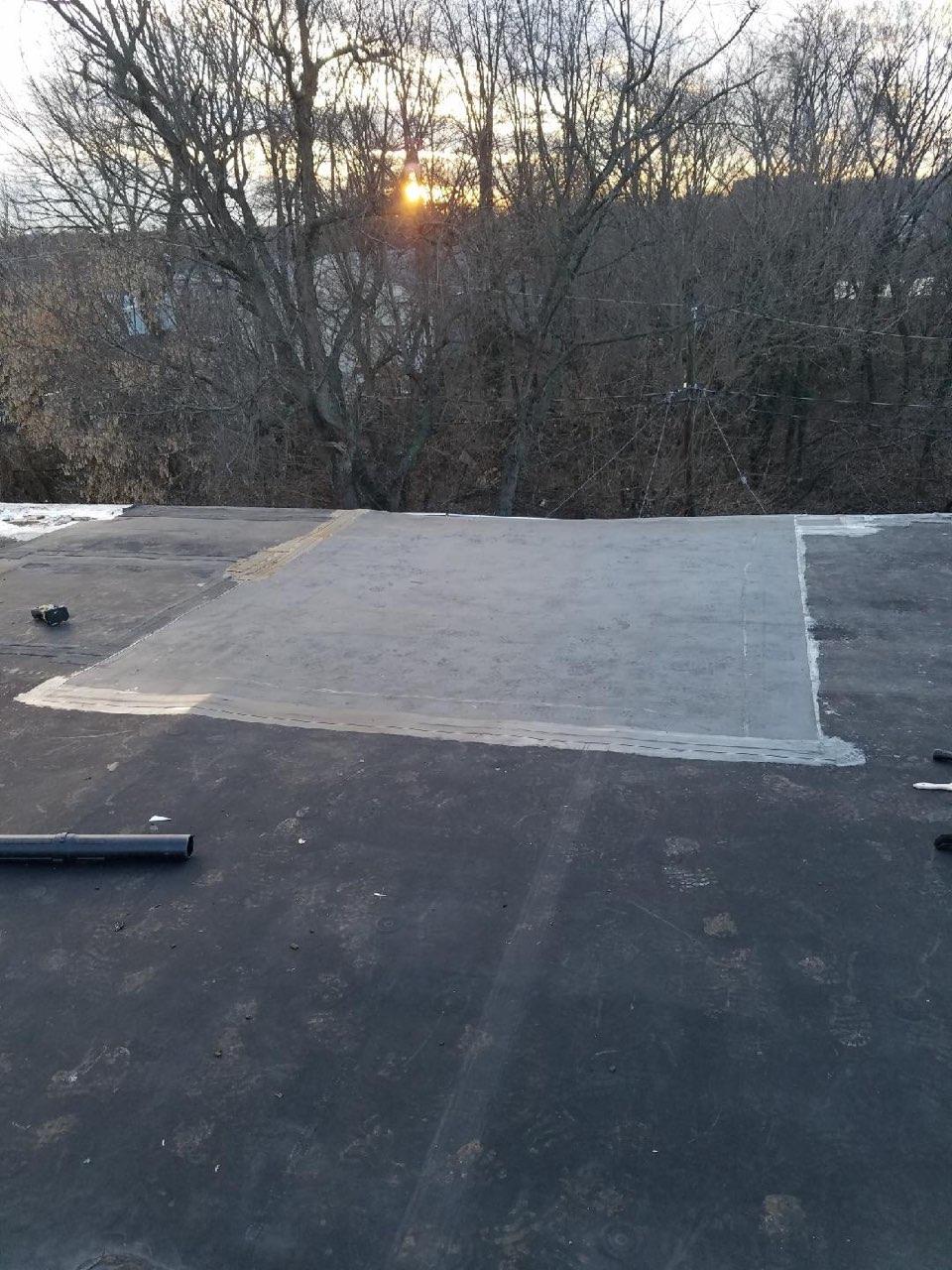 Flat roof repair maryland commercial